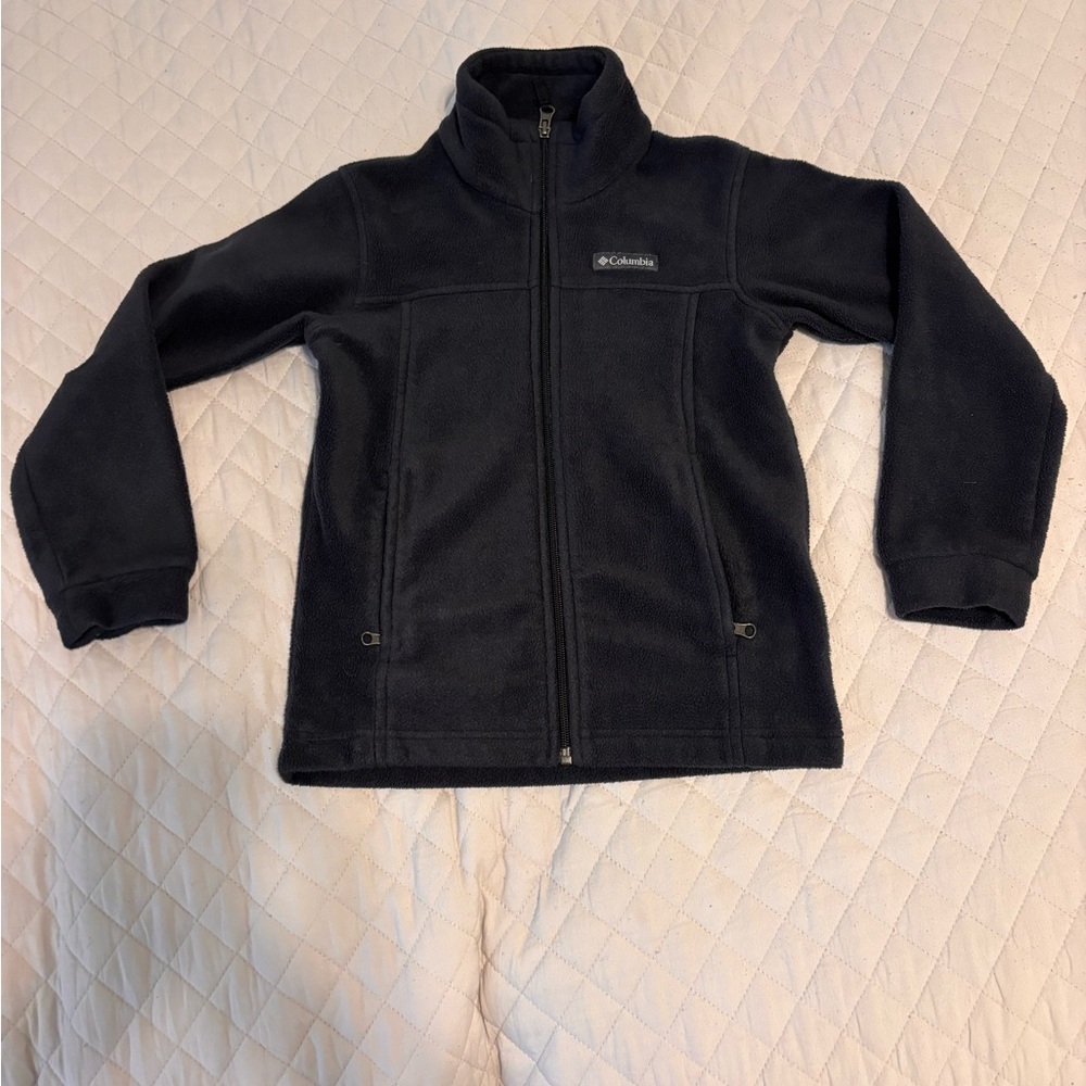 Columbia Kids Charcoal Fleece Outerwear Jacket